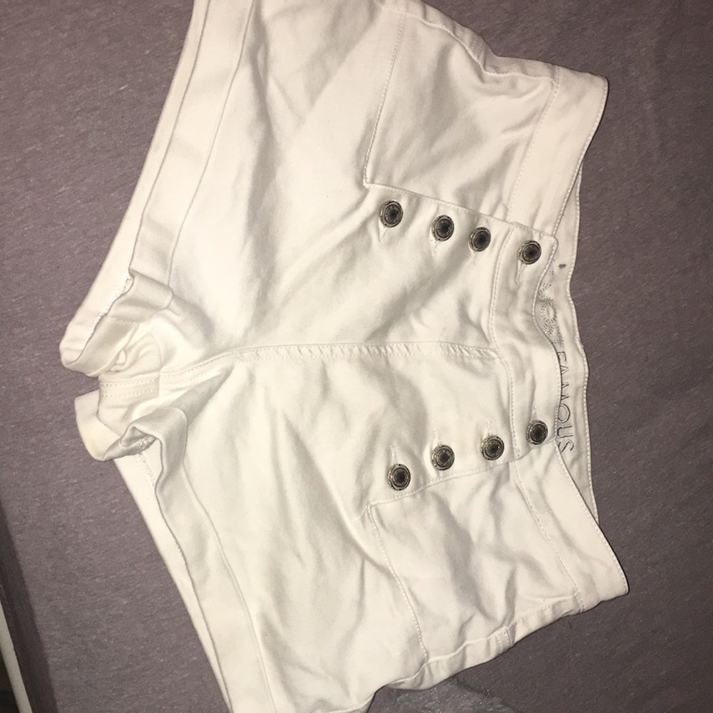 White shorts